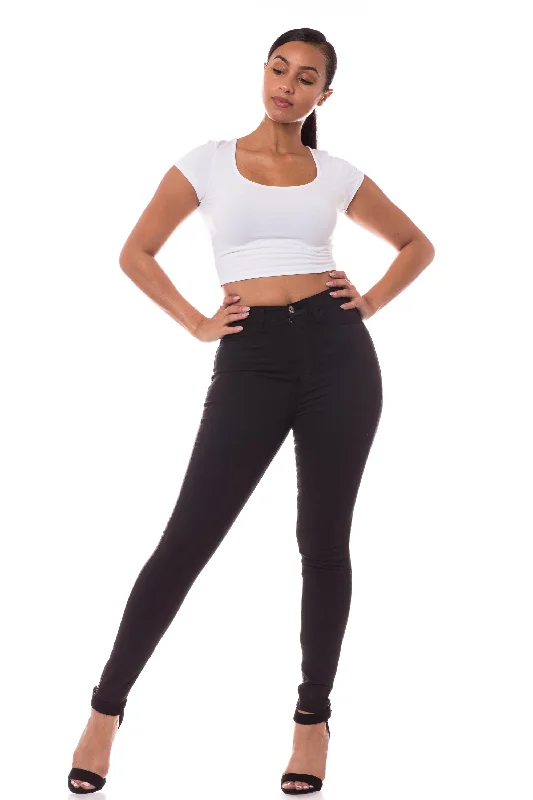 4467 Women's High Waisted Skinny Jeans