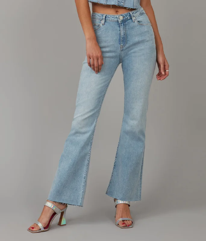 Women's ALICE-TD High Rise Flare Jeans