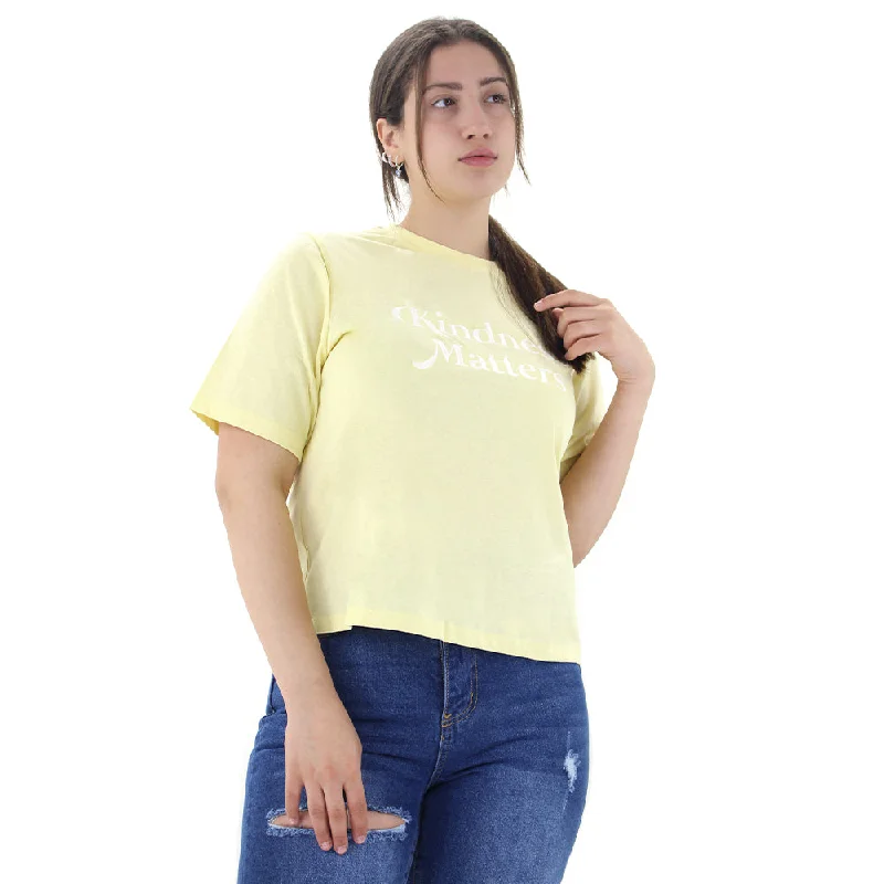 Women's Embroidered  Top,Yellow