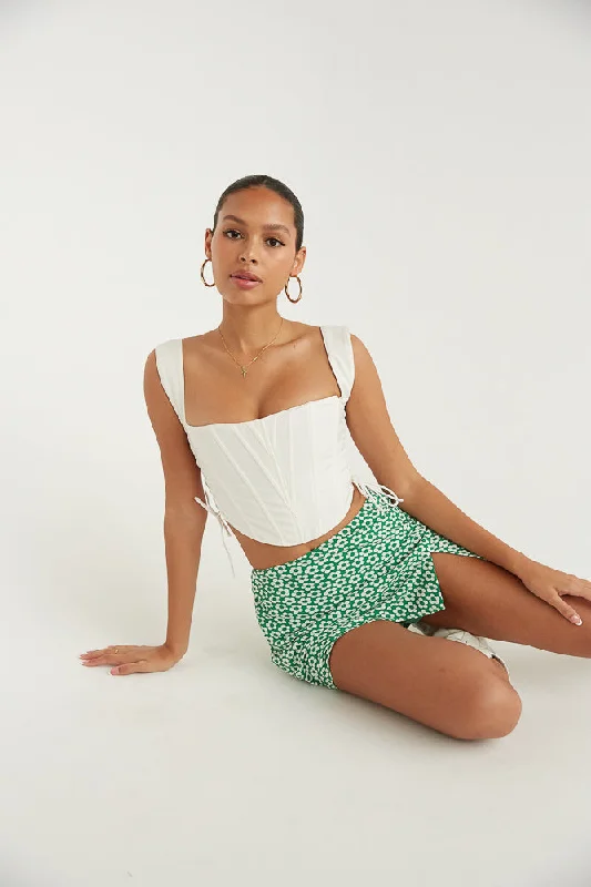 Kiko Corset Crop Top