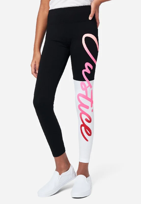 Color Block Full-Length Leggings