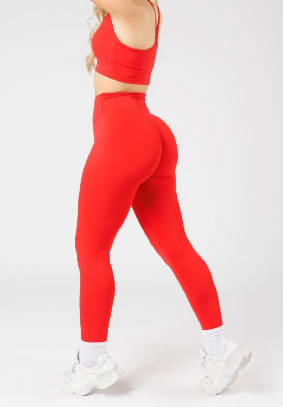 RecStretch Original Sculptseam® Plus Legging Cherry