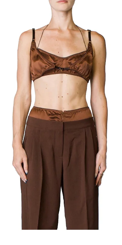 Marie Bra Top In Brown